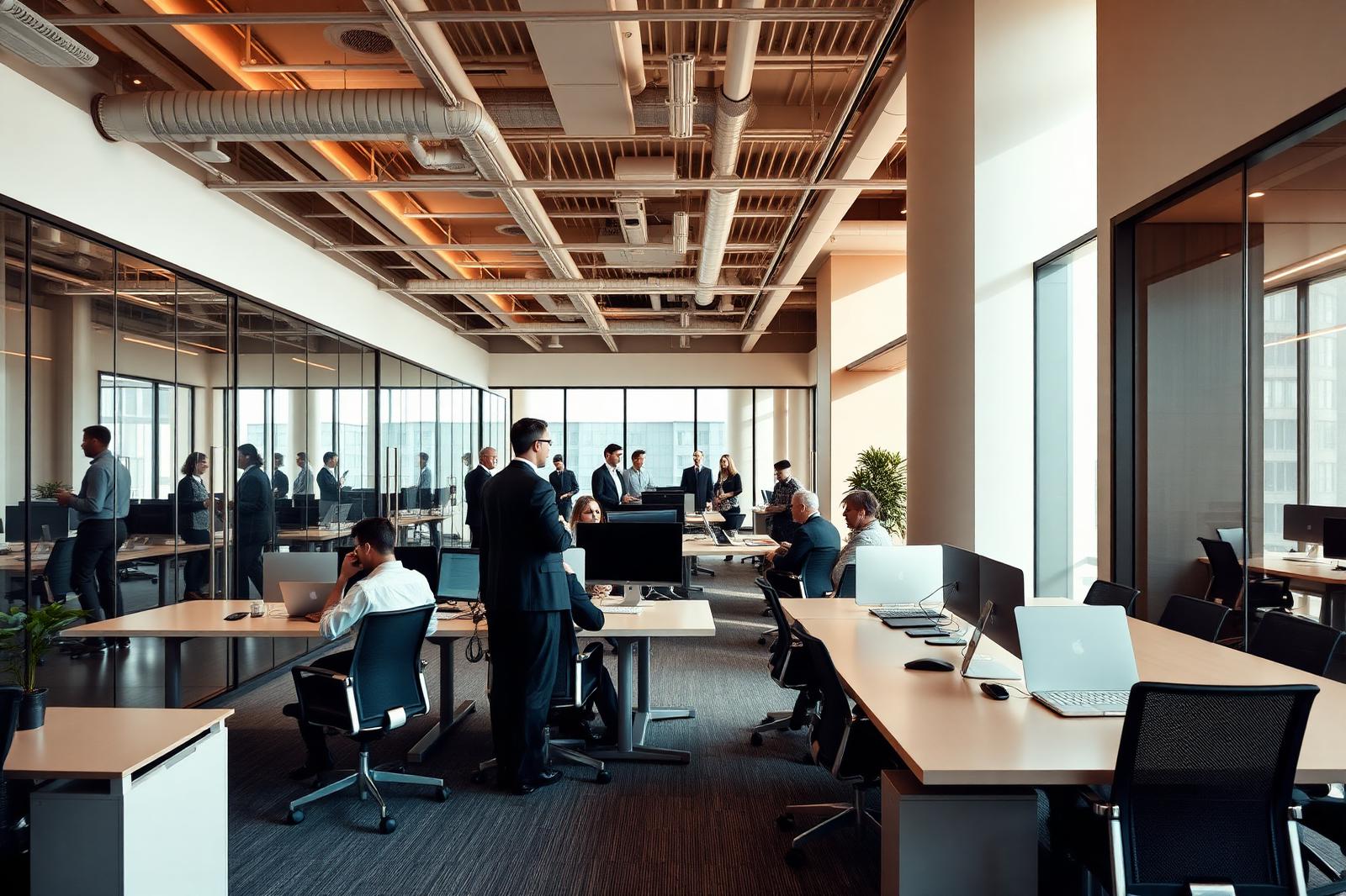 Inside the Commerce Group Technology offices